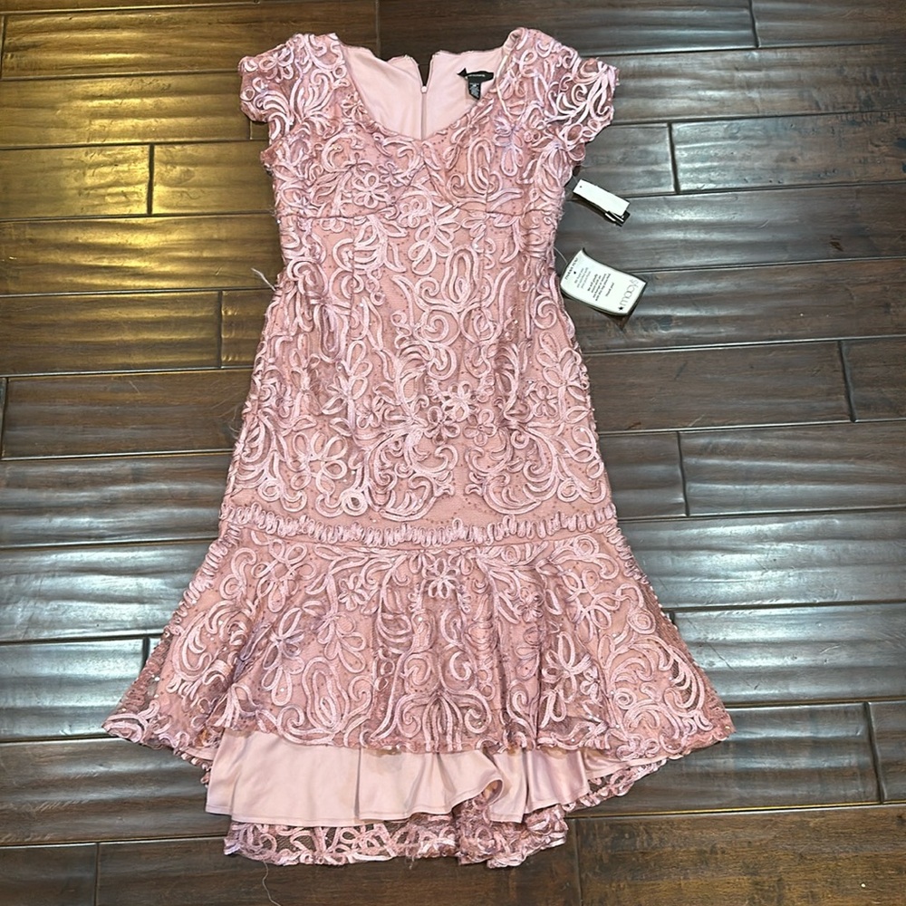 Pink sparkly dress